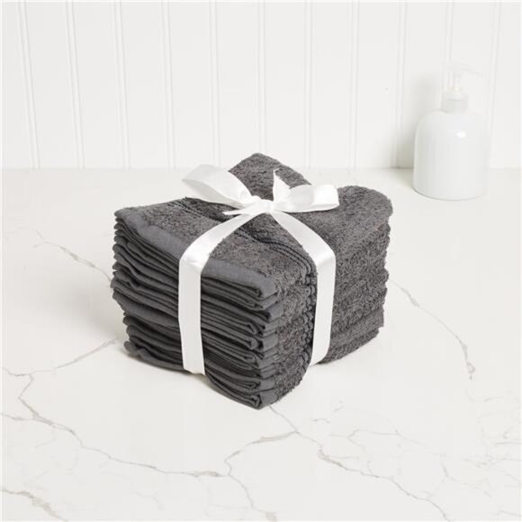 Washcloths 12 Pack – Size 12” x 12” – Soft & Absorbent Wash - Picture 5 of 7